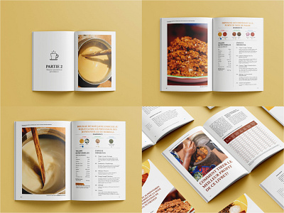 Book layout design book food graphic design layout