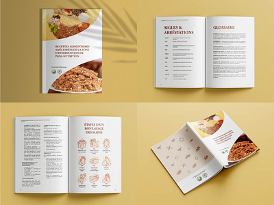 Book layout design book food graphic design layout