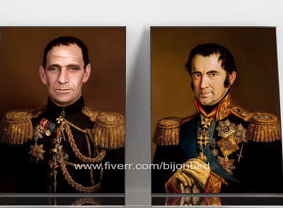 Custom Royal Portrait custom digital art digital painting oil painting portrait portrait painting realistic drawing royal