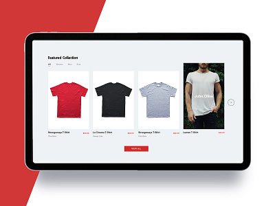 Product Display E-commerce Website
