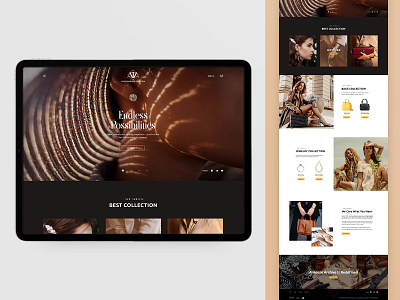 Athea - Website Design Homepage