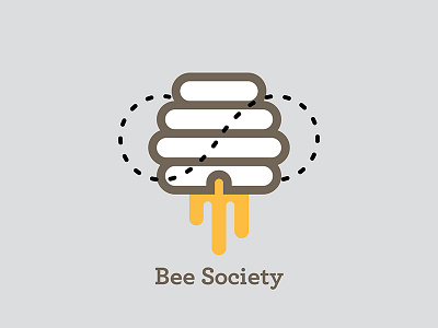 Bee Society identity logo