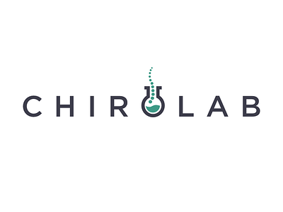 Chirolab branding chiro chiropractic health healthcare logo medical wellness