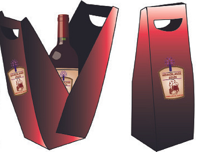 şarap kutu tasarımı