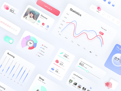 Fitness UI Kit | Dashboard