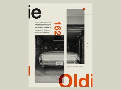 The Oldie car classic car classic cars design editorial layout layoutdesign poster poster design