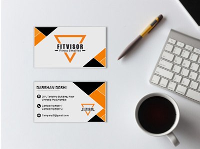 Business Card Design branding business card design illustration logo