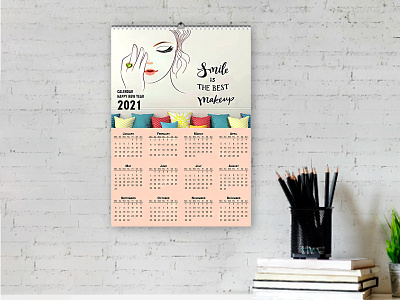 Calendar mockup calendar design indesign mockup wallcalendar