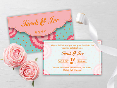 Invitation card with envelope