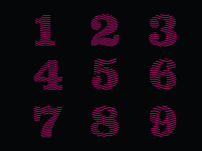 Number Typography