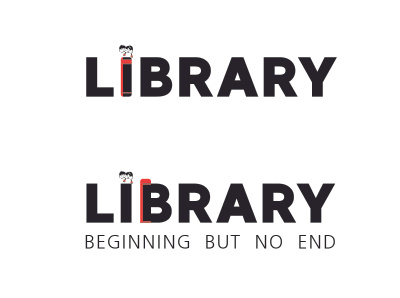 Library Logo design