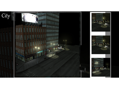 City 3d 3d environmnet 3d mo 3dmodel maya render texturing