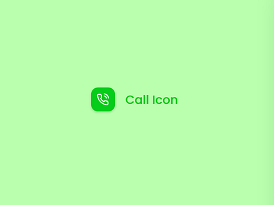 Call App Icon dailyui icon logo ui