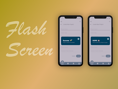 Flash Screen #DailyUI11 app dailyui design minimal ui