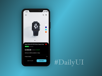 E - Commerce App Concept #DailyUI12 app dailyui design minimal ui
