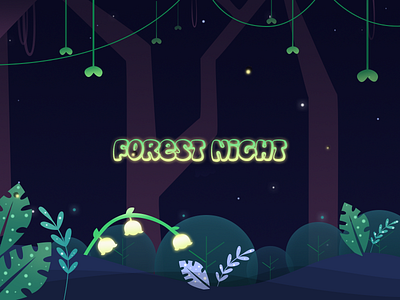 [practice] - Forest Night