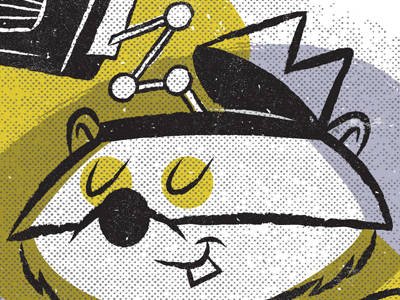 Secret Squirrel Final halftone hanna barbera secret squirrel texture