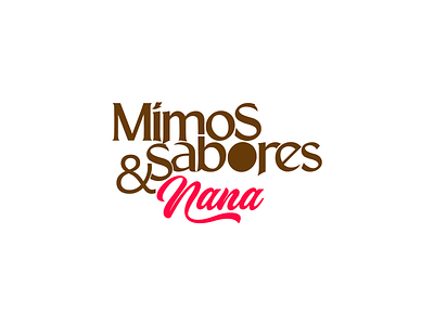Mimos & Sabores Nana art branding design flat graphic design icon illustration illustrator logo typography vector