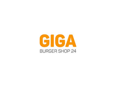 GIGA art branding clean design flat graphic design icon illustration illustrator logo minimal