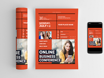 Online Business Conference Flyer