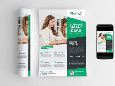 Corporate Flyers Designs Themes Templates And Downloadable Graphic Elements On Dribbble