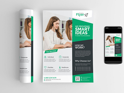 Smart idea Marketing Flyer corporate flyer corporate flyer design corporate flyers creative design creative flyer flyer design instagram banner instagram flyer marketing design marketing flyer