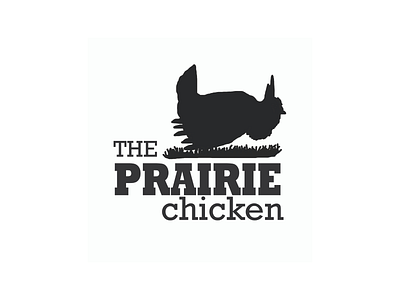 The Prairie Chicken Logo design graphic design illustration logo logo branding logo design logo design branding logo designer logo mark