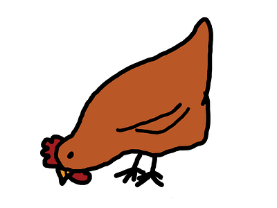 Pecking Hen