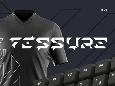 FISSURE SOCIAL DESIGN branding commentators design dota esports game gaming graphic illustration jersey keyboard lettering logo logotype mascot media perfect play social twitch