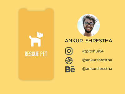 Rescue Pet branding mobile app design pets rescue ui ui design ux ux design