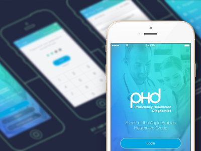 PHD Labs App android apple healthcare mobile app mobile app development uxd