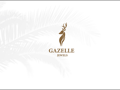 Gazelle Jewels Logo flyer design illustration logo logodesign