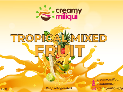 Tropical mixed fruits