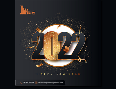 Happy new year flyer branding design flyer design