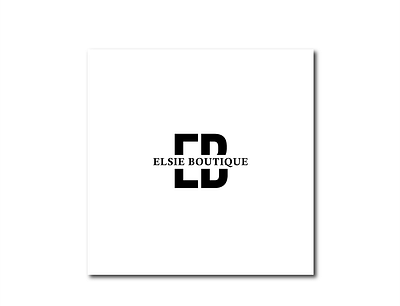 Elsie Boutique Logo design branding design logo logodesign vector