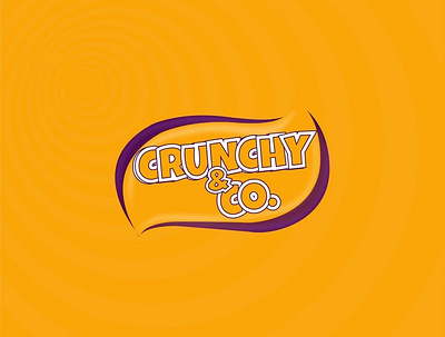 Logo design: Crunchy & Co branding design illustration logo logodesign vector