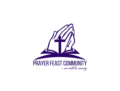 Prayer Feast Community Logo branding design illustration logo logodesign vector