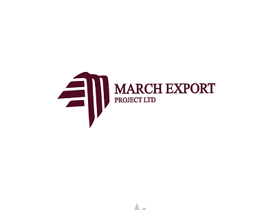 March Export Logo branding design logo logodesign vector