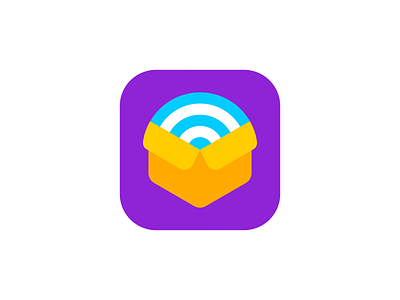 Wi-Fi Box Icon app box icon ios iphone os osx wi fi