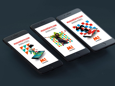 Musicréditos App by Musimundo app design ui ux