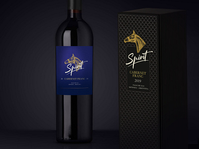 Spirit | Cabernet Franc argentina branding design label design packaging wine