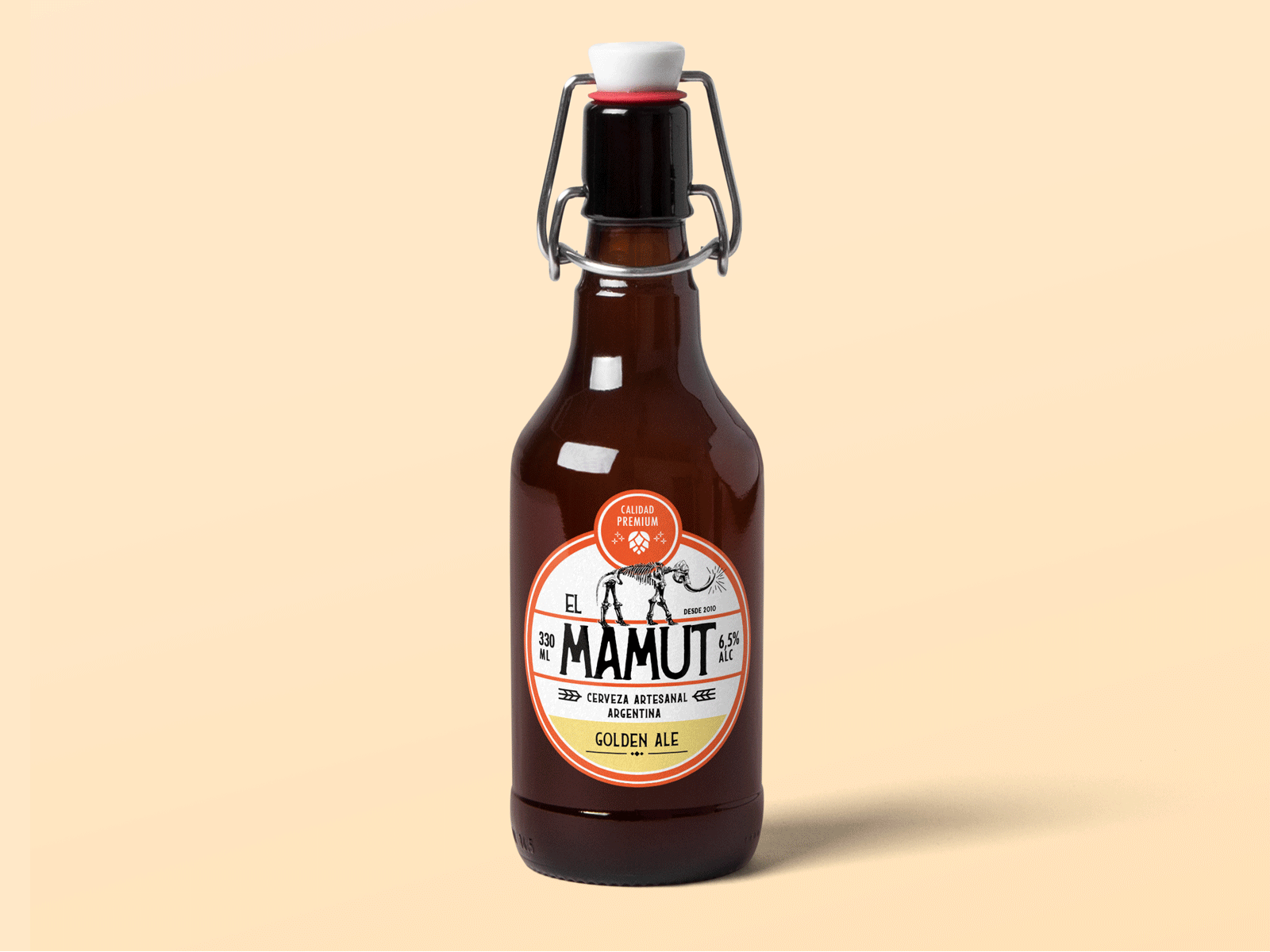 El Mamut | Craft beer from Argentina beer beer label branding concept design logo packaging