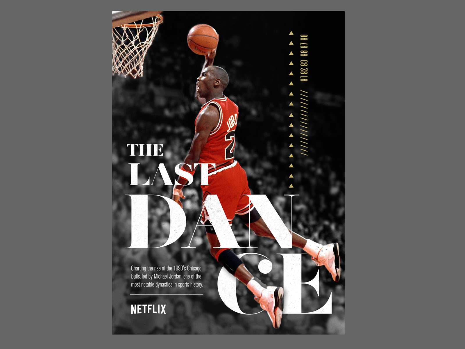 The Last Dance Poster  My tribute to MJ by Damian Lubenfeld on