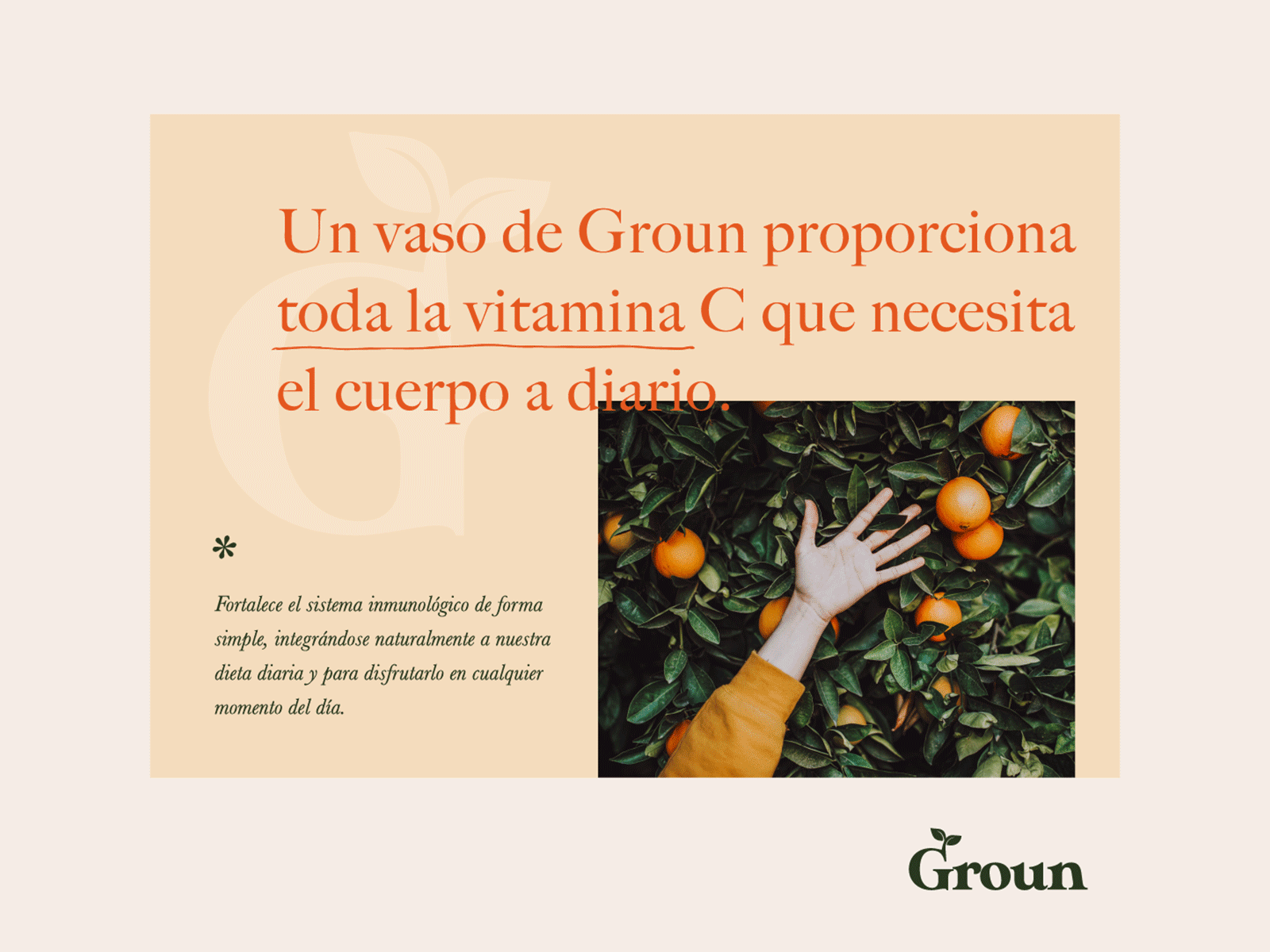 Groun | Organic natural fruit juice
