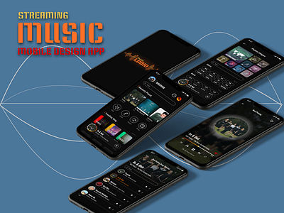 Music Streaming Mobile Apps Design