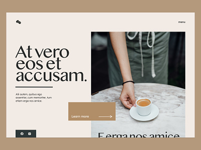 Coffee homepage