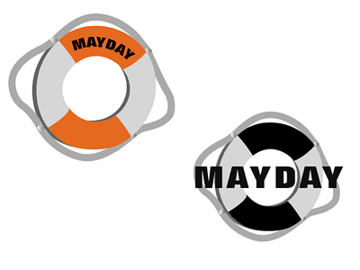 Mayday Logo Illustration branding illustration logo