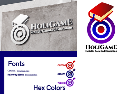 HoliGamE branding logo