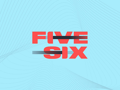 FiveSix: Vertical Wordmark Animation animation brand fivesix logo motion motion design motiongraphics typography vector visual design wordmark