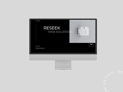 Reseek animation branding graphic design logo ui ux web design website